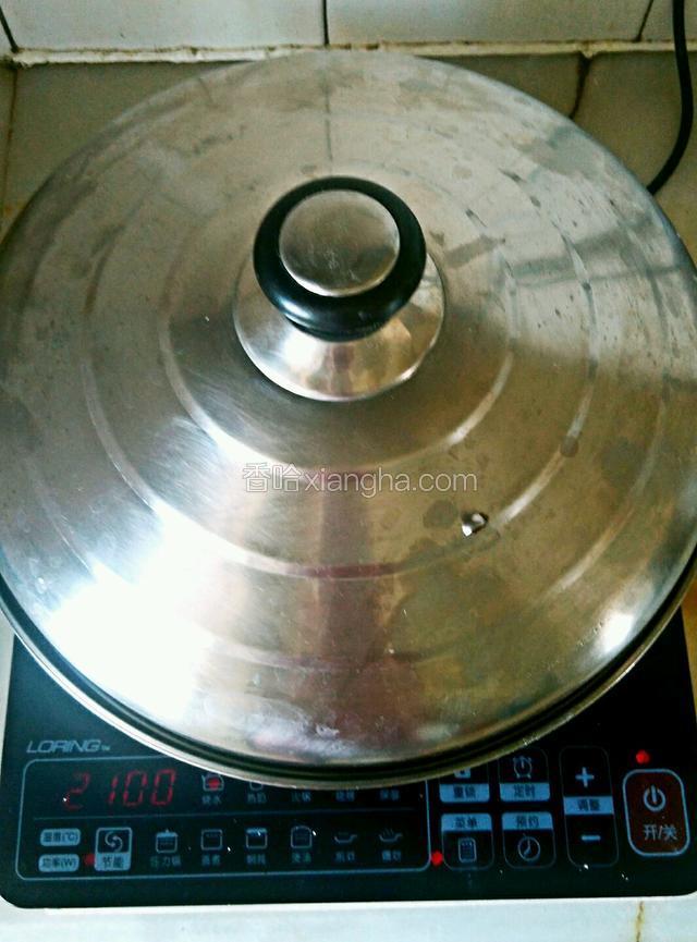 锅添水烧开