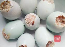 咸鸭蛋酿糯米的做法图解9