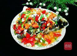剁椒鱼头的做法图解6