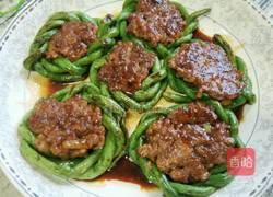 豆角酿肉的做法图解8