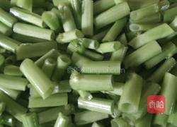 肉末炒空心菜杆的做法图解1