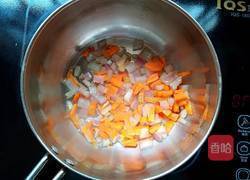 杂蔬蛋花面的做法图解2