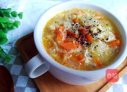 杂蔬蛋花面的做法图解8