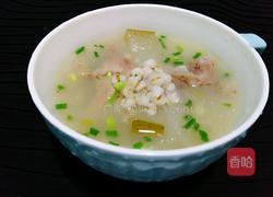 筒子骨薏米冬瓜汤的做法图解7