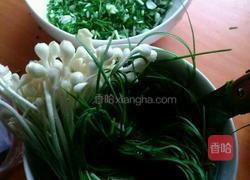 自制凉拌野蒜的做法图解3