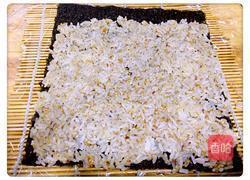 蔬菜火腿寿司的做法图解3