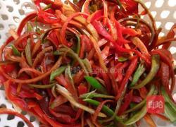 辣椒炒香干的做法图解1