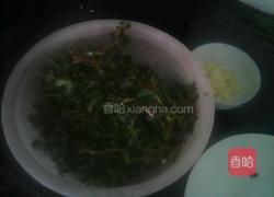 马齿苋炒肉的做法图解1