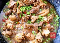 仔鸡烧毛豆米的做法图解13