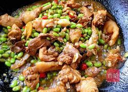 仔鸡烧毛豆米的做法图解14
