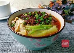 黄瓜肉酱面的做法图解1