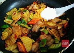 回锅土豆肉片的做法图解10