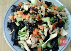 鸡脯肉炒杂蔬的做法图解7