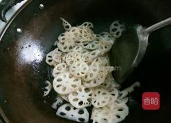 藕片炒肉丝的做法图解3