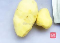 葱花黑椒土豆泥的做法图解1