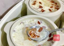 雪燕桃胶炖牛奶的做法图解6