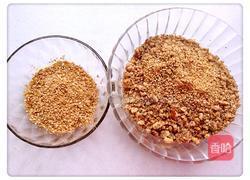 核桃芝麻花卷的做法图解4