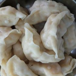 虾仁鸡蛋白菜馅饺子的做法[图]