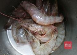 虾仁鸡蛋白菜馅饺子的做法图解3