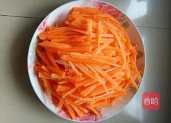 胡萝卜炒芹菜的做法图解2