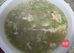 丝瓜粉丝鸡蛋汤的做法图解6