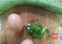 丝瓜粉丝鸡蛋汤的做法图解1