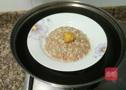 蒜香咸蛋肉饼的做法图解7