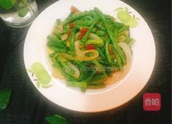 白洋葱炒豆角的做法图解5