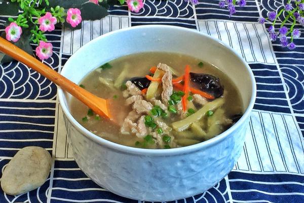 榨菜肉丝汤的花样做法