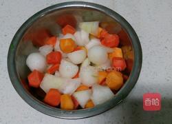 五彩豆腐汤的做法图解2