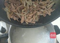 瘦肉沙虫粥的做法图解3