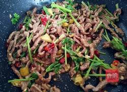 小炒牛肉的做法图解12