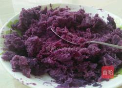 紫薯饼的做法图解1