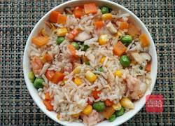 虾仁蛋包饭的做法图解8