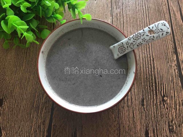 黑芝麻糊