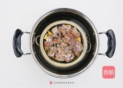 荷香南瓜蒸排骨的做法图解3