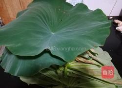 荷叶糯米鸡的做法图解1