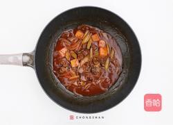勃艮第红酒罗勒炖牛肉的做法图解4
