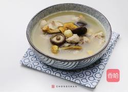 姬松茸花菇炖老鸡的做法图解6