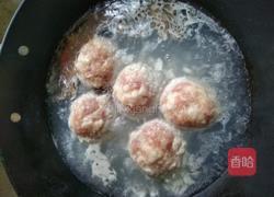 红烧狮子头的做法图解5