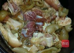 海参焖猪手的做法图解2