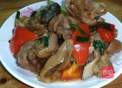 海参焖猪手的做法图解3