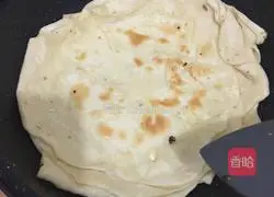 Illustration of how to make sauce-flavored pancakes 8