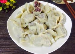 紫甘蓝猪肉饺子