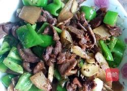 青椒鸭胗的做法图解5