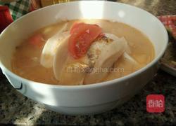西红柿杏鲍菇鱼汤的做法图解6