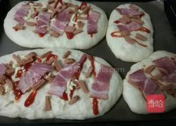 培根火腿芝士面包的做法图解6
