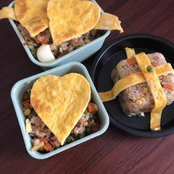 鸭食管炒饭的做法[图]