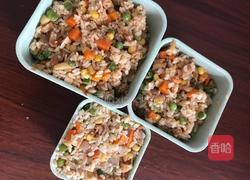 鸭食管炒饭的做法图解11