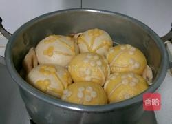 花朵豆沙包的做法图解7